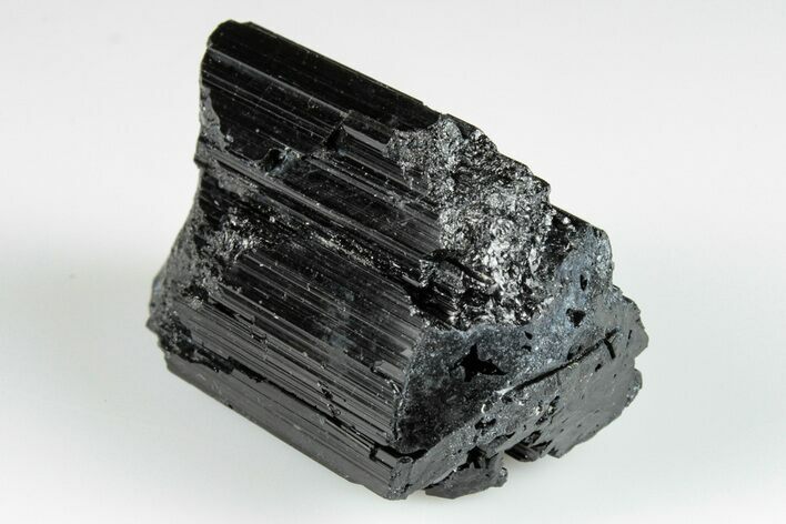 Terminated Black Tourmaline (Schorl) Crystal - Madagascar #200417